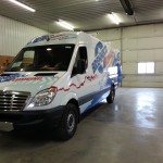 Brenneco Sprinter Van Vehicle Wrap Front